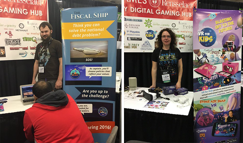Presenting our games at GDC Play